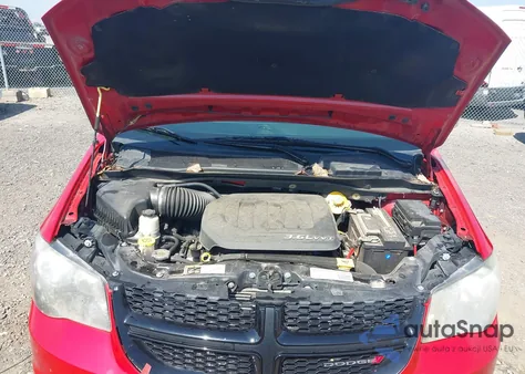 2014 Dodge Grand Caravan Sxt 30Th Anniversary из США, поврежденный, VIN 2C4RDGCG0ER372819